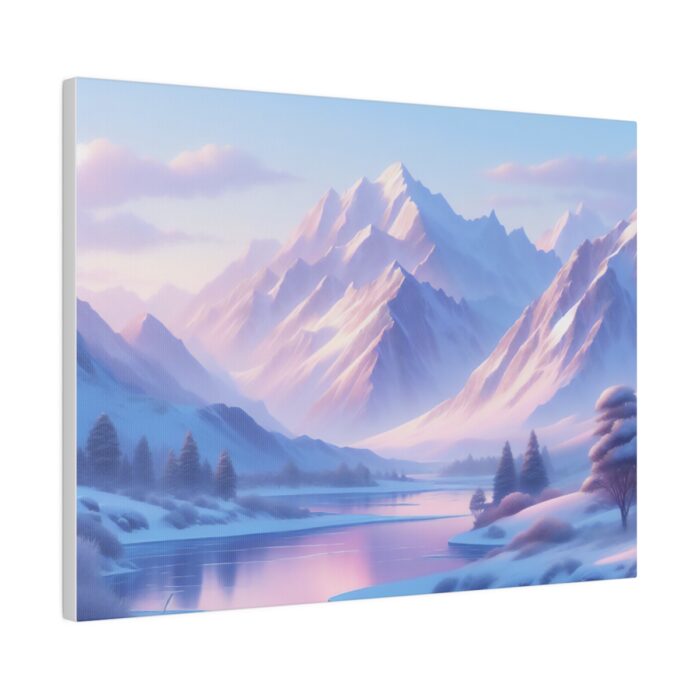 Winter Mountain Matte Canvas - Image 2