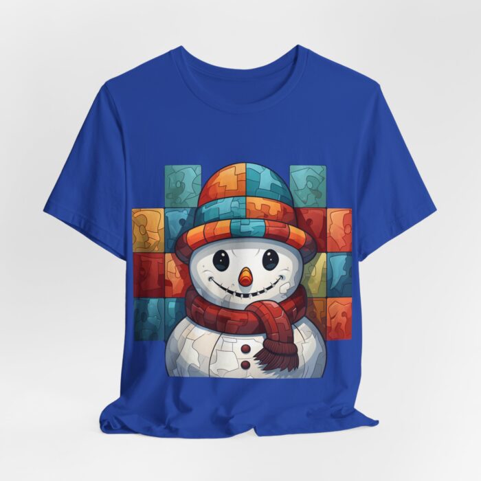 Snowman Unisex Jersey Short Sleeve Tee - Image 122