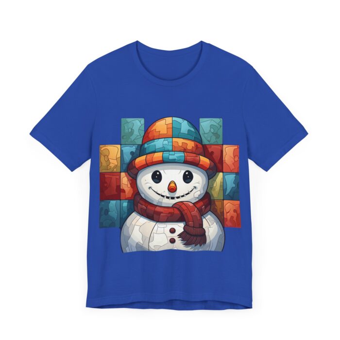 Snowman Unisex Jersey Short Sleeve Tee - Image 119