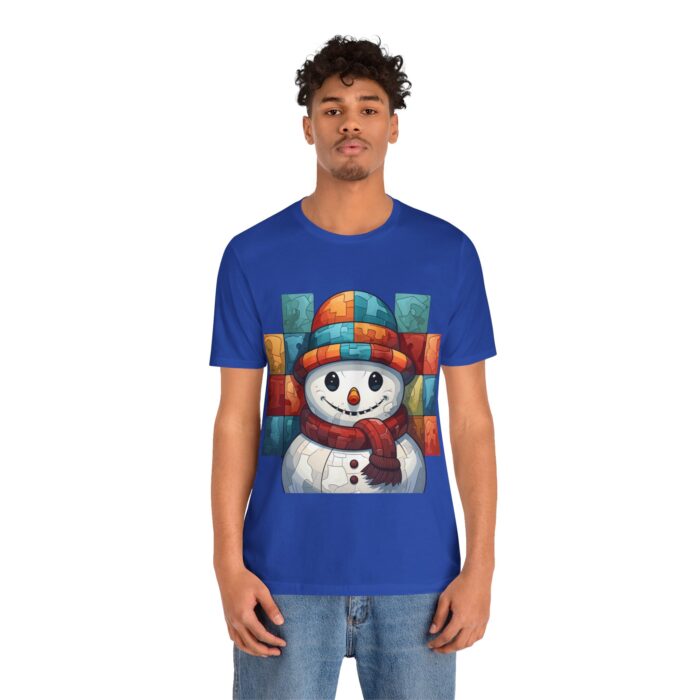 Snowman Unisex Jersey Short Sleeve Tee - Image 128