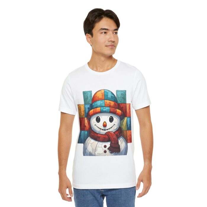 Snowman Unisex Jersey Short Sleeve Tee - Image 20