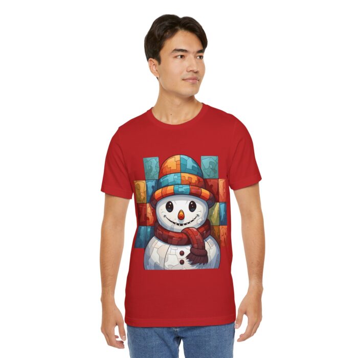 Snowman Unisex Jersey Short Sleeve Tee - Image 281