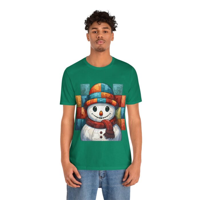 Snowman Unisex Jersey Short Sleeve Tee - Image 99