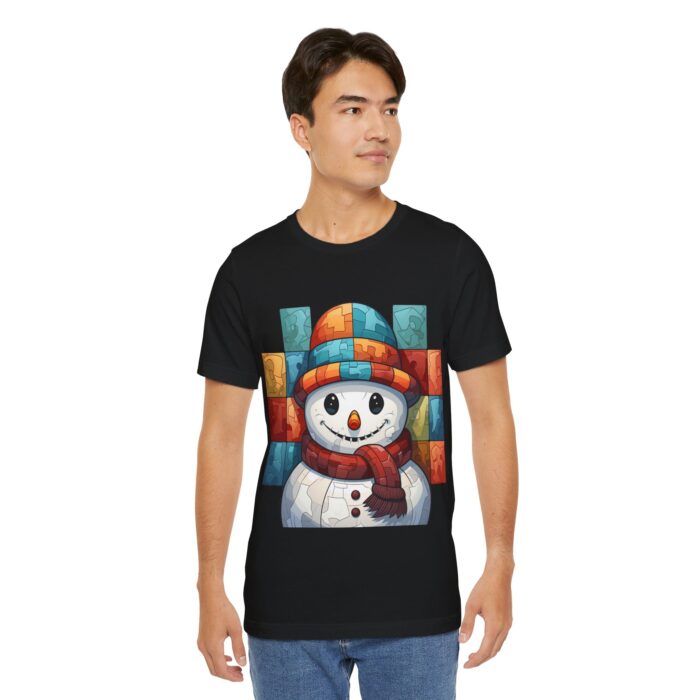 Snowman Unisex Jersey Short Sleeve Tee - Image 49