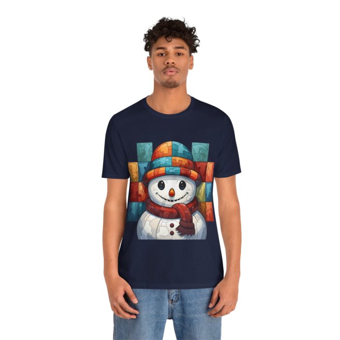 Snowman Unisex Jersey Short Sleeve Tee - Image 215