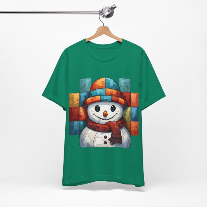 Snowman Unisex Jersey Short Sleeve Tee - Image 94