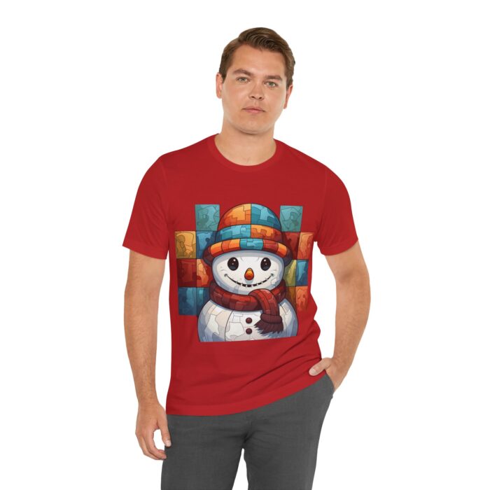 Snowman Unisex Jersey Short Sleeve Tee - Image 275