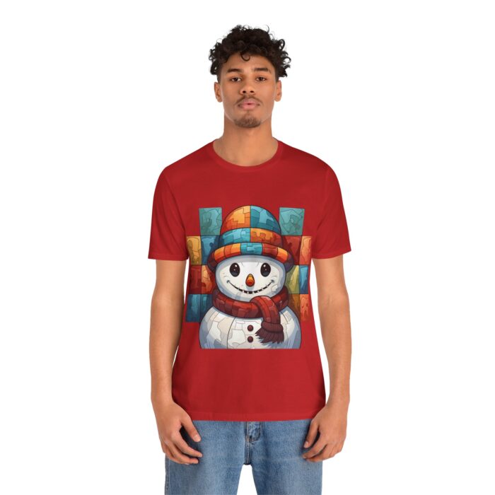 Snowman Unisex Jersey Short Sleeve Tee - Image 273