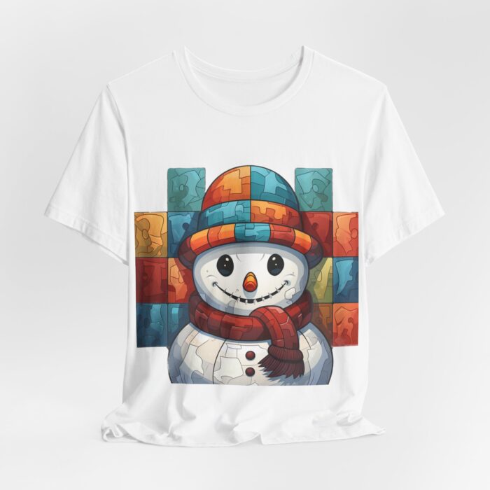 Snowman Unisex Jersey Short Sleeve Tee - Image 6