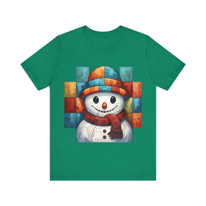 Snowman Unisex Jersey Short Sleeve Tee - Image 88