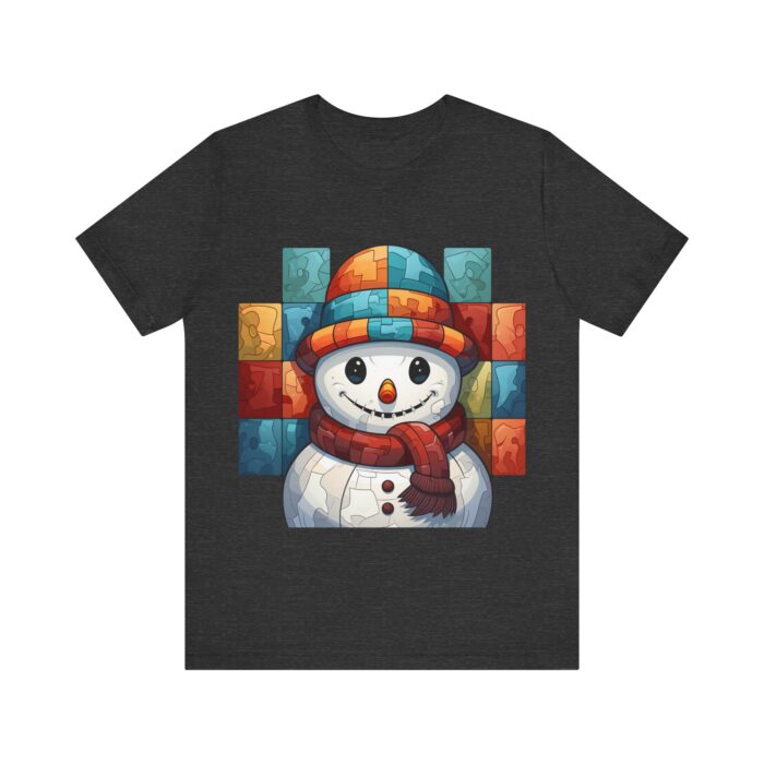 Snowman Unisex Jersey Short Sleeve Tee - Image 175