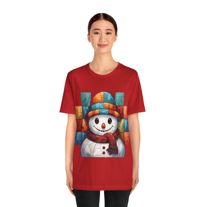 Snowman Unisex Jersey Short Sleeve Tee - Image 272