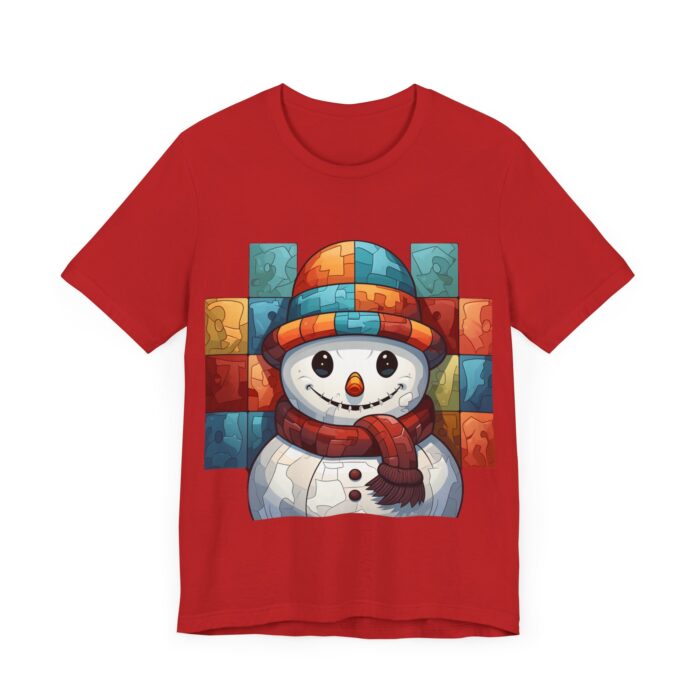 Snowman Unisex Jersey Short Sleeve Tee - Image 264