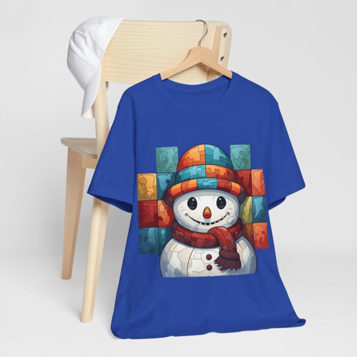 Snowman Unisex Jersey Short Sleeve Tee - Image 124