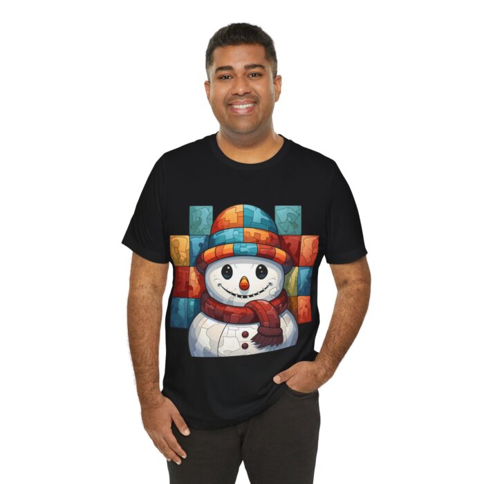 Snowman Unisex Jersey Short Sleeve Tee - Image 45