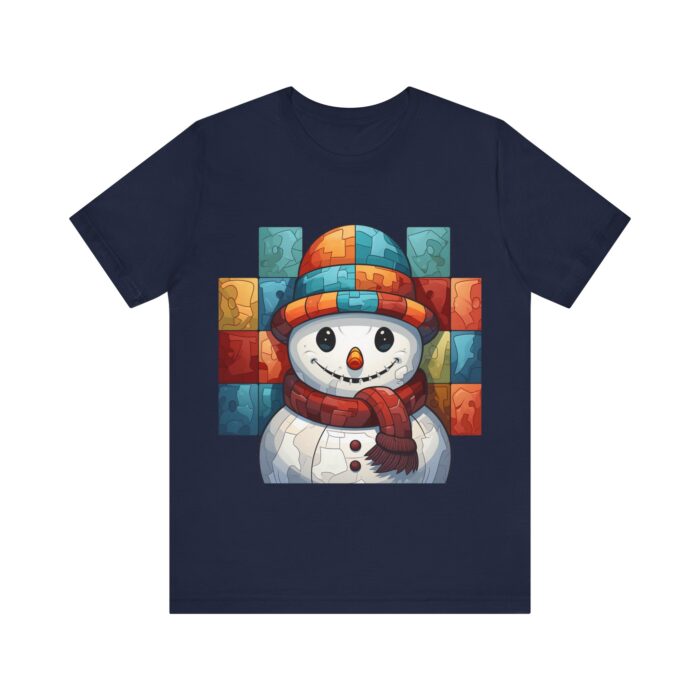 Snowman Unisex Jersey Short Sleeve Tee - Image 204