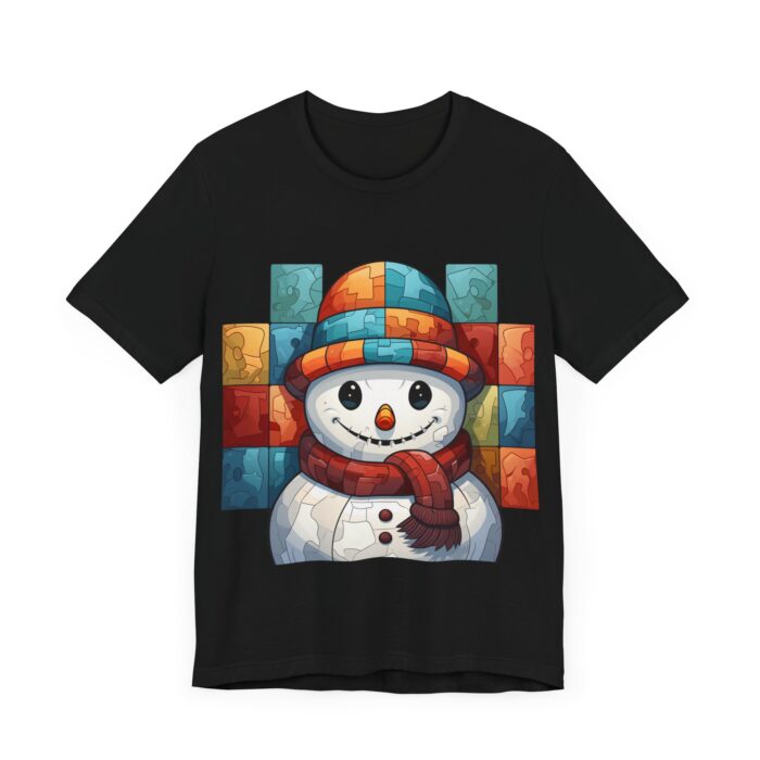 Snowman Unisex Jersey Short Sleeve Tee - Image 32