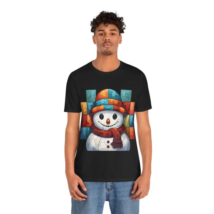 Snowman Unisex Jersey Short Sleeve Tee - Image 41