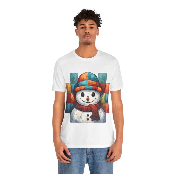 Snowman Unisex Jersey Short Sleeve Tee - Image 12