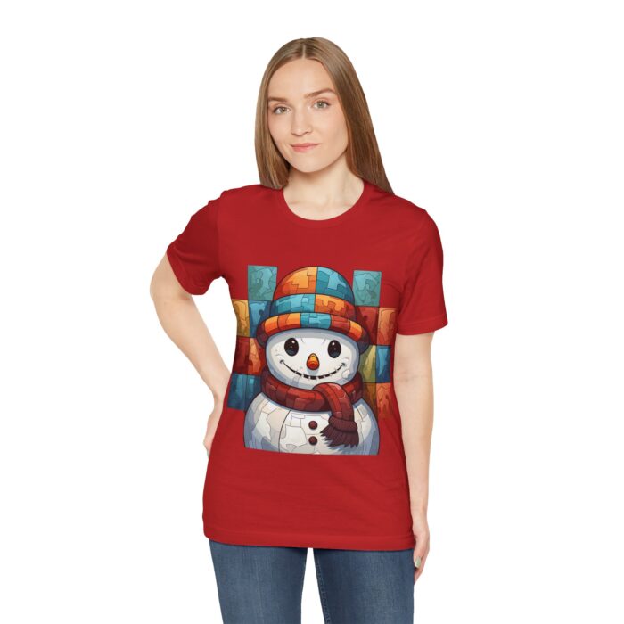 Snowman Unisex Jersey Short Sleeve Tee - Image 274